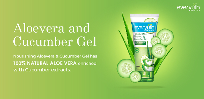 Nourishing Aloevera and Cucumber Gel